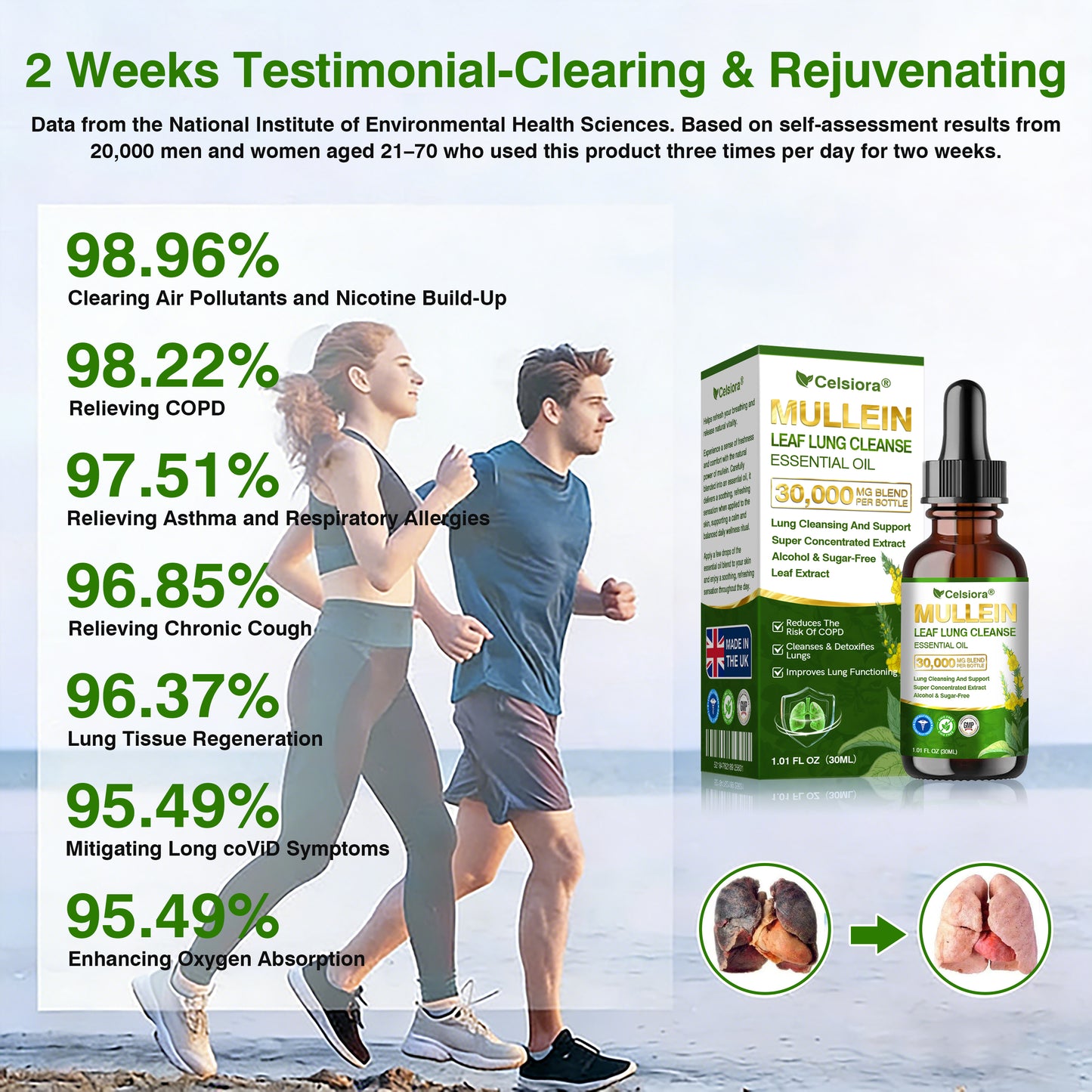 💖✅𝐔𝐊 𝐎𝐟𝐟𝐢𝐜𝐢𝐚𝐥 𝐒𝐭𝐨𝐫𝐞:𝐂𝐞𝐥𝐬𝐢𝐨𝐫𝐚® 𝐎𝐫𝐠𝐚𝐧𝐢𝐜 𝐌𝐮𝐥𝐥𝐞𝐢𝐧 𝐋𝐞𝐚𝐟 𝐋𝐮𝐧𝐠 𝐂𝐥𝐞𝐚𝐧𝐬𝐞 𝐄𝐬𝐬𝐞𝐧𝐭𝐢𝐚𝐥 𝐎𝐢𝐥 (💖Cough, wheezing, shortness of breath, sputum, stuffy nose, bronchitis, bronchitis, allergy symptoms, lung discomfort💝)