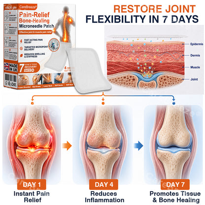 💝✅🇬🇧  CareBreeze® Pain-Relief Bone-Healing Microneedle Patch(🧑‍⚕️Reducing joint swelling, pain, stiffness, redness, warmth, soreness, and joint fatigue)