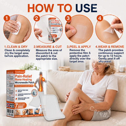 💝✅🇬🇧  CareBreeze® Pain-Relief Bone-Healing Microneedle Patch(🧑‍⚕️Reducing joint swelling, pain, stiffness, redness, warmth, soreness, and joint fatigue)