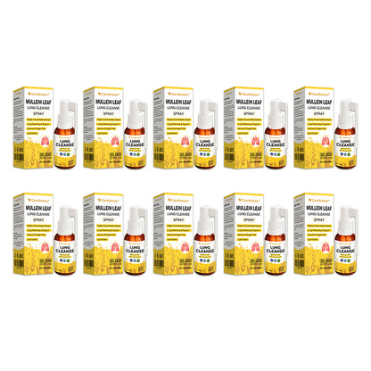 🫁🇬🇧 Official Store:CareBreeze® Botanical Mullein Leaf Extract Lung Cleanse Spray（💛Directly acts on COPD, asthma, chronic bronchitis (CB), respiratory infections, lung cancer, sinusitis, and other conditions💛）