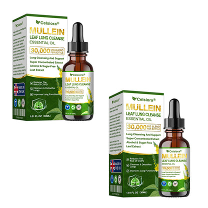 💖✅𝐔𝐊 𝐎𝐟𝐟𝐢𝐜𝐢𝐚𝐥 𝐒𝐭𝐨𝐫𝐞:𝐂𝐞𝐥𝐬𝐢𝐨𝐫𝐚® 𝐎𝐫𝐠𝐚𝐧𝐢𝐜 𝐌𝐮𝐥𝐥𝐞𝐢𝐧 𝐋𝐞𝐚𝐟 𝐋𝐮𝐧𝐠 𝐂𝐥𝐞𝐚𝐧𝐬𝐞 𝐄𝐬𝐬𝐞𝐧𝐭𝐢𝐚𝐥 𝐎𝐢𝐥 (💖Cough, wheezing, shortness of breath, sputum, stuffy nose, bronchitis, bronchitis, allergy symptoms, lung discomfort💝)