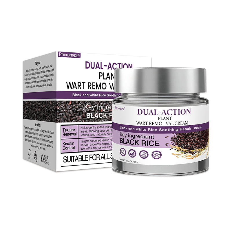 💜✅Pheromex®Dual-Action Plant Wart Removal Cream（👨‍⚕️Skin Tags,Acne,Hyperpigmentation,Eczema,Psoriasis,Rosacea,Warts)