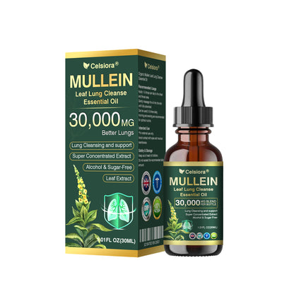 ✅𝐔𝐊 𝐎𝐟𝐟𝐢𝐜𝐢𝐚𝐥 𝐒𝐭𝐨𝐫𝐞|𝐂𝐞𝐥𝐬𝐢𝐨𝐫𝐚® 𝐎𝐫𝐠𝐚𝐧𝐢𝐜 𝐌𝐮𝐥𝐥𝐞𝐢𝐧 𝐋𝐞𝐚𝐟 𝐋𝐮𝐧𝐠 𝐂𝐥𝐞𝐚𝐧𝐬𝐞 𝐄𝐬𝐬𝐞𝐧𝐭𝐢𝐚𝐥 𝐎𝐢𝐥 (🫁Cough, wheezing, shortness of breath, sputum, stuffy nose, bronchitis, bronchitis, allergy symptoms, lung discomfort💝)