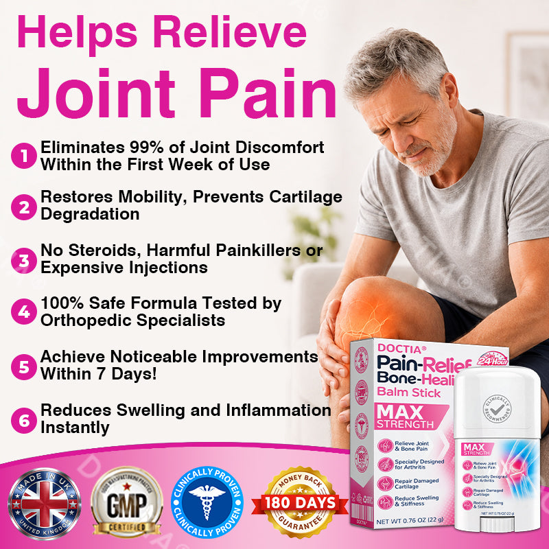 ✅🇬🇧 Official Store: DOCTIA® Pain-Relief Bone-Healing Balm Stick