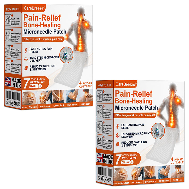 💝✅🇬🇧  CareBreeze® Pain-Relief Bone-Healing Microneedle Patch(🧑‍⚕️Reducing joint swelling, pain, stiffness, redness, warmth, soreness, and joint fatigue)