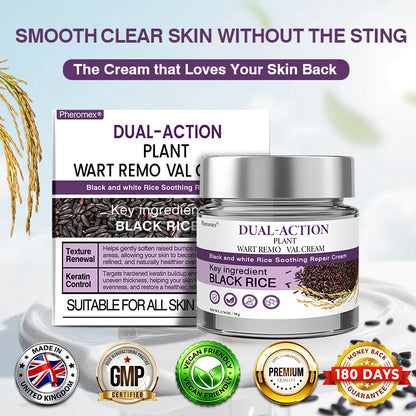 💜✅Pheromex®Dual-Action Plant Wart Removal Cream（👨‍⚕️Skin Tags,Acne,Hyperpigmentation,Eczema,Psoriasis,Rosacea,Warts)