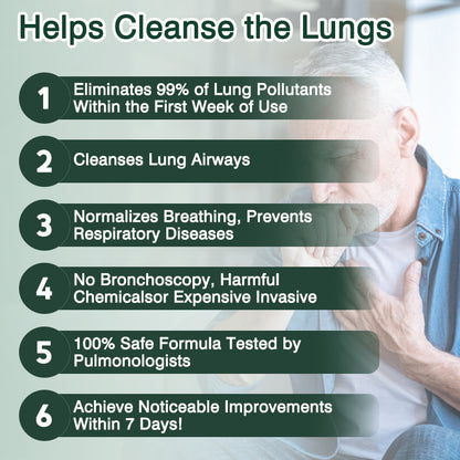 🎈✅𝐔𝐊 Official Store:CareBreeze® Botanical Mullein Leaf Extract Lung Cleanse Spray（👨‍⚕️Directly acts on COPD, asthma, chronic bronchitis (CB), respiratory infections, lung cancer, sinusitis, and other conditions）