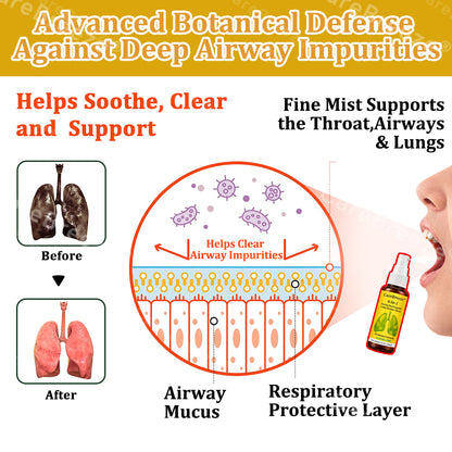 🐝🇬🇧 Official Store:CareBreeze® 6-in-1 Herbal BeePropolis Lung Cleanse Spray（👨‍⚕️Directly acts on COPD, asthma, chronic bronchitis (CB), respiratory infections, lung cancer, sinusitis, and other conditions🫁）