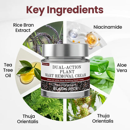 👑✅Pheromex®Dual-Action Plant Wart Removal Cream（👨‍⚕️Skin Tags,Acne,Hyperpigmentation,Eczema,Psoriasis,Rosacea,Warts)