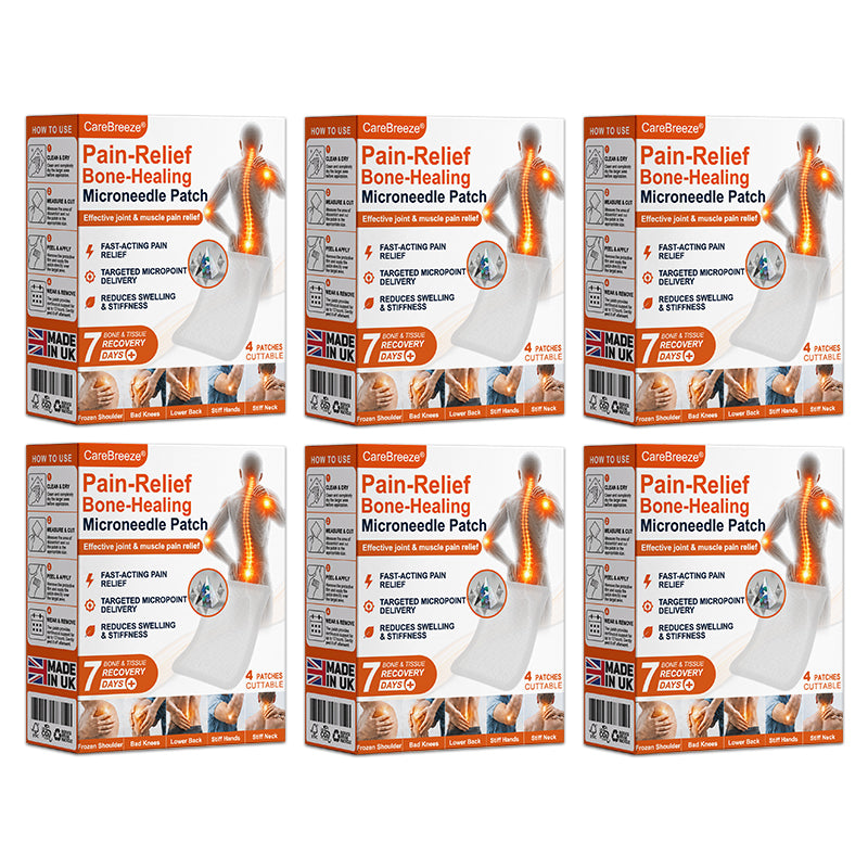 💝✅🇬🇧  CareBreeze® Pain-Relief Bone-Healing Microneedle Patch(🧑‍⚕️Reducing joint swelling, pain, stiffness, redness, warmth, soreness, and joint fatigue)
