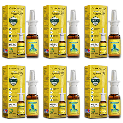 UK Official Store:CareBreeze® 6-in-1 Herbal BeePropolis Lung Cleanse Spray