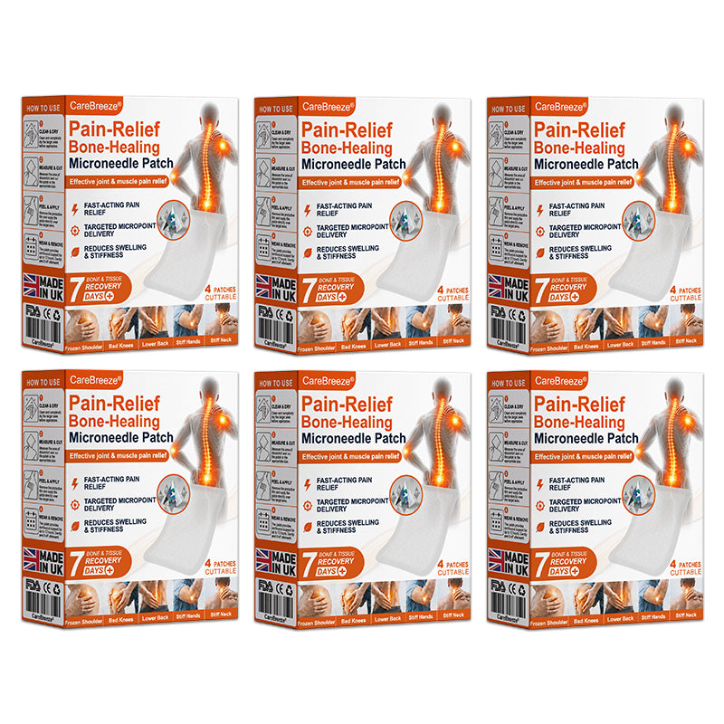 💝✅🇬🇧  CareBreeze® Pain-Relief Bone-Healing Microneedle Patch(🧑‍⚕️Reducing joint swelling, pain, stiffness, redness, warmth, soreness, and joint fatigue)