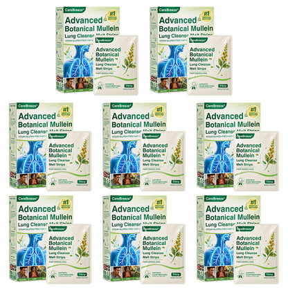 🇬🇧 ✅CareBreeze® Advanced Botanical Mullein Lung Cleanse Melt Strips（👨‍⚕️Directly acts on COPD, asthma, chronic bronchitis (CB), respiratory infections, lung cancer, sinusitis, and other conditions）
