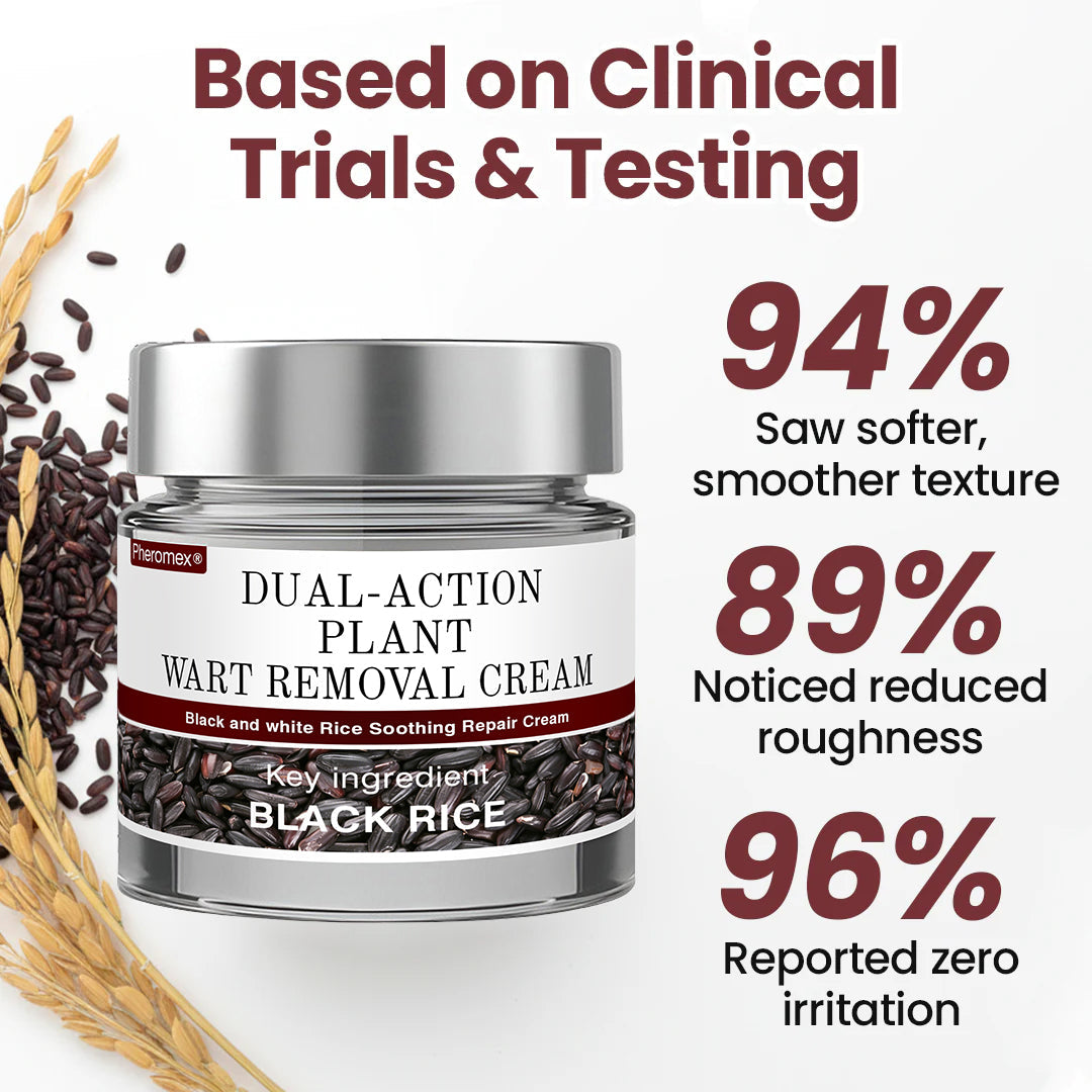 👑✅Pheromex®Dual-Action Plant Wart Removal Cream（👨‍⚕️Skin Tags,Acne,Hyperpigmentation,Eczema,Psoriasis,Rosacea,Warts)
