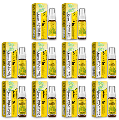 🐝🇬🇧 Official Store:CareBreeze® 6-in-1 Herbal BeePropolis Lung Cleanse Spray（👨‍⚕️Directly acts on COPD, asthma, chronic bronchitis (CB), respiratory infections, lung cancer, sinusitis, and other conditions🫁）