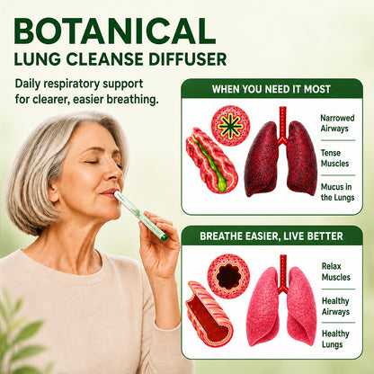 🇬🇧 UK Owned and Operated|CareBreeze® Botanical Mullein Lung Cleanse Diffuser (💝 Cough, wheezing, shortness of breath, sputum, stuffy nose, bronchitis, bronchitis, allergy symptoms, lung discomfort💝)